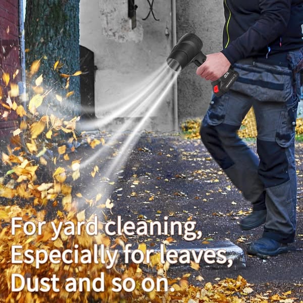 Cordless Turbo Jet Blower – Compact Power for Every Mess