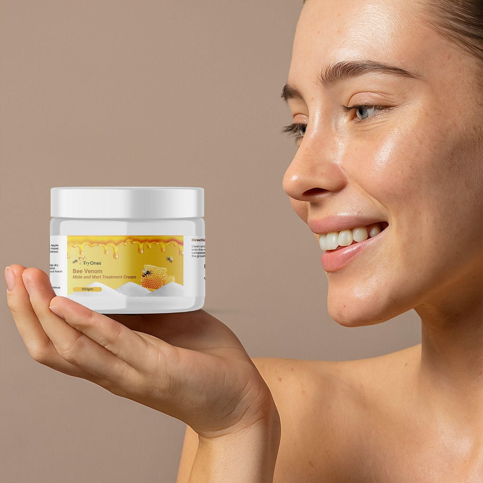 Bee Venom Mole and Wart Treatment Cream 200 gm Pack of 2