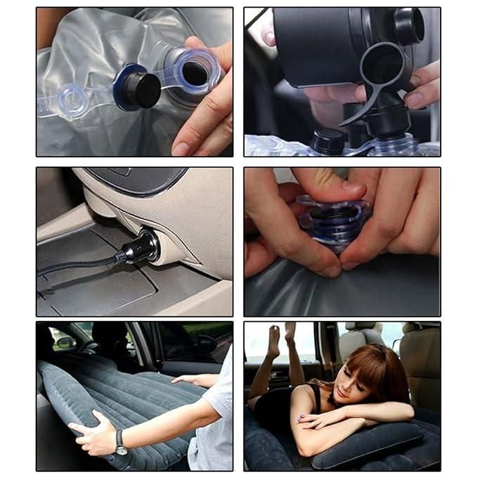 Car Travel Bed Mattress with 2 Air Pillows – Comfort on the Move