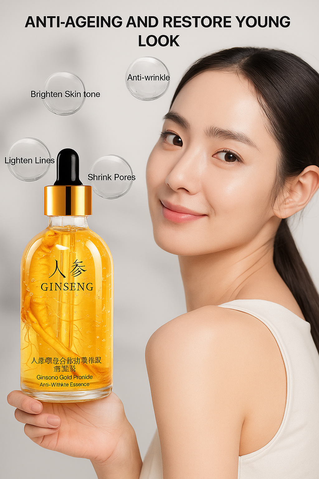 Ginseng Gold Polypeptide Anti-Ageing Serum